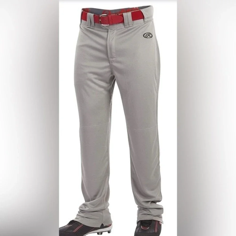 NWT- Rawlings Launch‎ Series Baseball Pants Gray Medium
